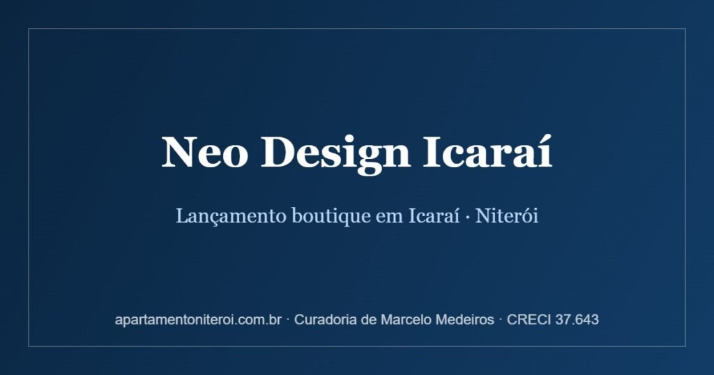 Neo Design Icaraí - lançamento boutique da Elvas em Icaraí, Niterói