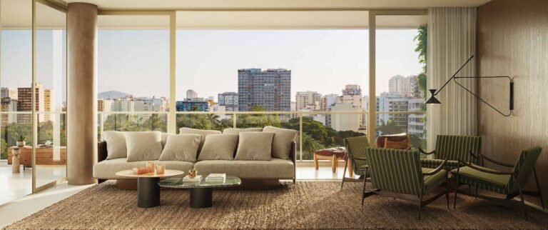 Maestro Icaraí sala do apartamento de 4 suítes