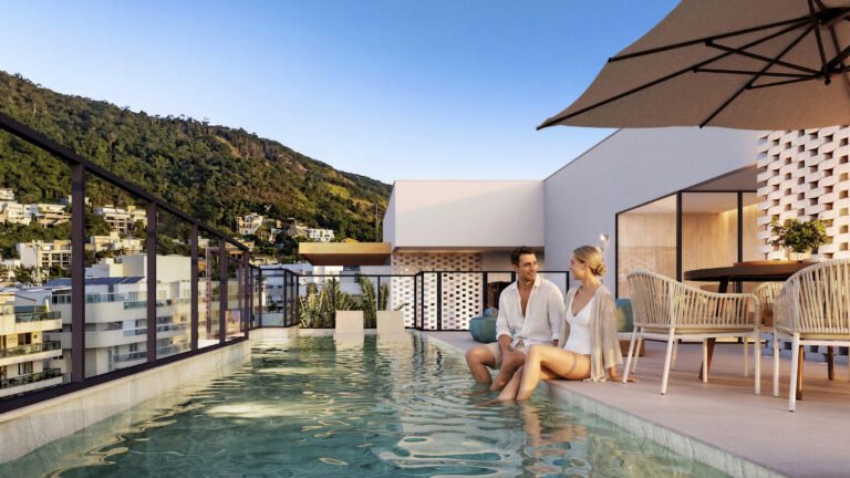 Maris Charitas: piscina do rooftop