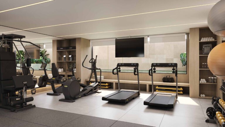 Reserva São Francisco: espaço fitness do condomínio