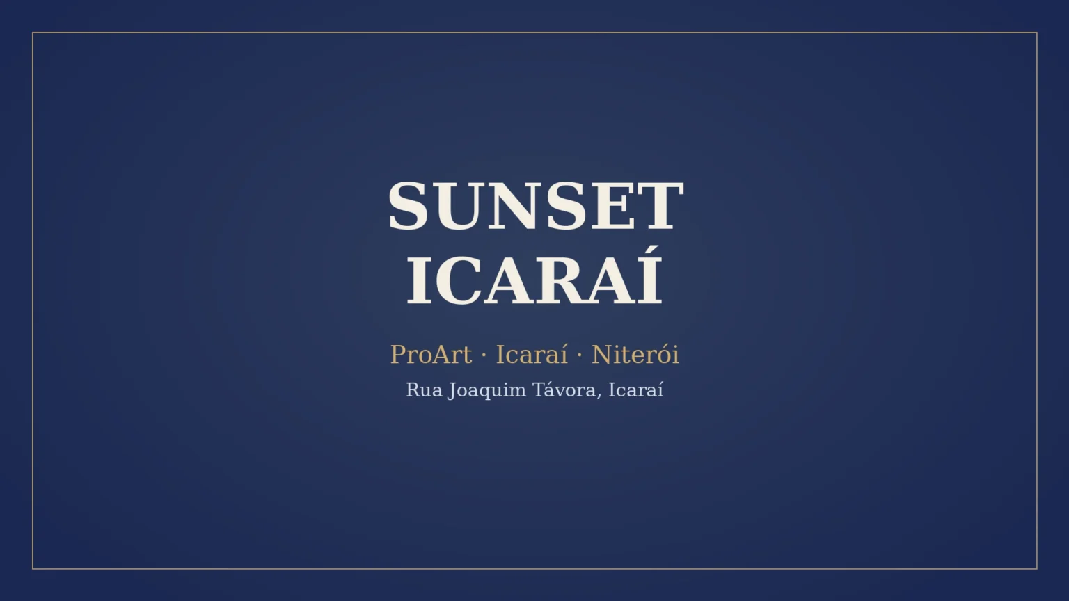Sunset Icaraí em Icaraí, Niterói