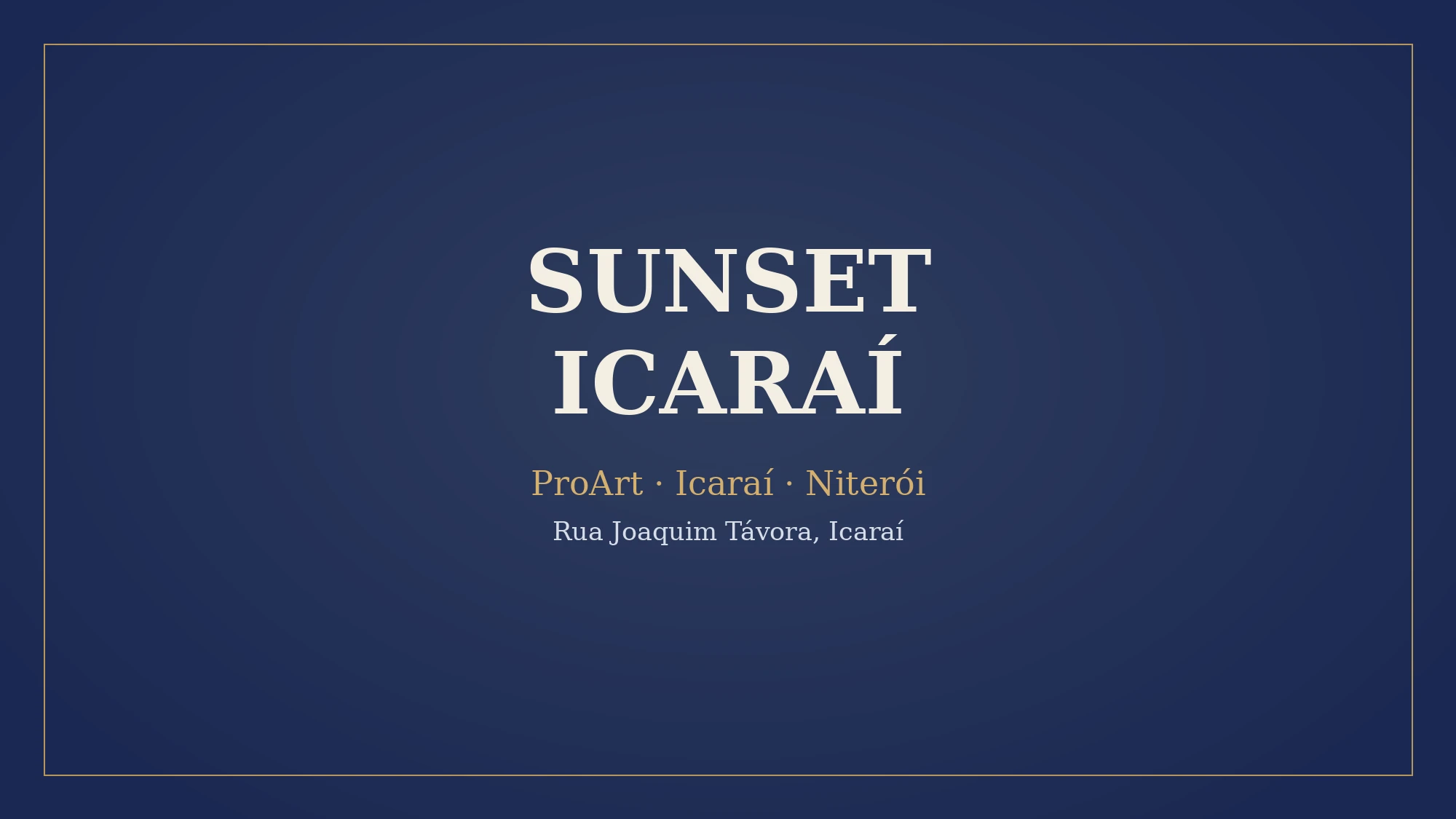 Sunset Icaraí em Icaraí, Niterói