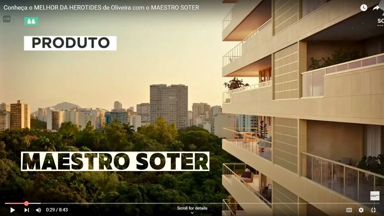 Capa do vídeo do Maestro Icaraí no YouTube