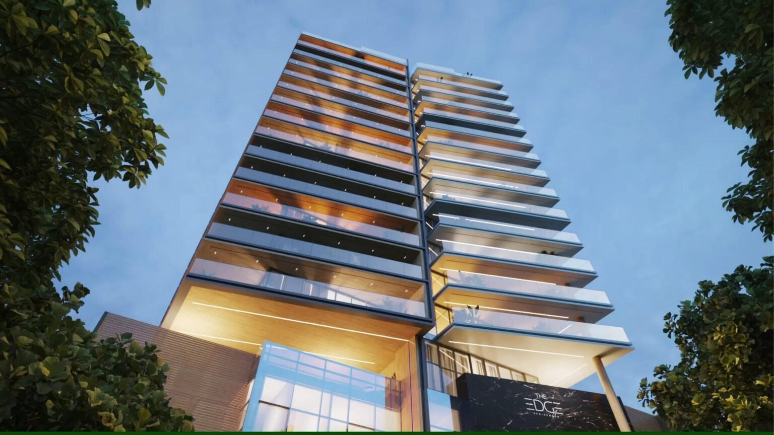 Fachada do The Edge Icaraí, capa do vídeo do apartamento de 3 quartos