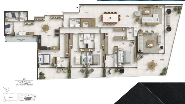 planta torre Bay coluna 02
